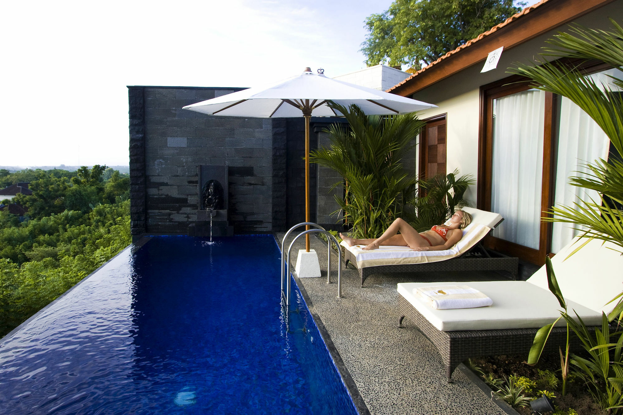 Jimbaran Cliffs Private Pool Hotel & Spa Esterno foto